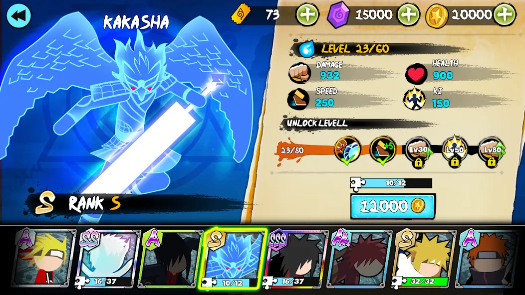 Stick Ninja Fight (Стикман Ниндзя Файт) [МОД: Деньги, Монеты и Меню MOD] Screenshot 4
