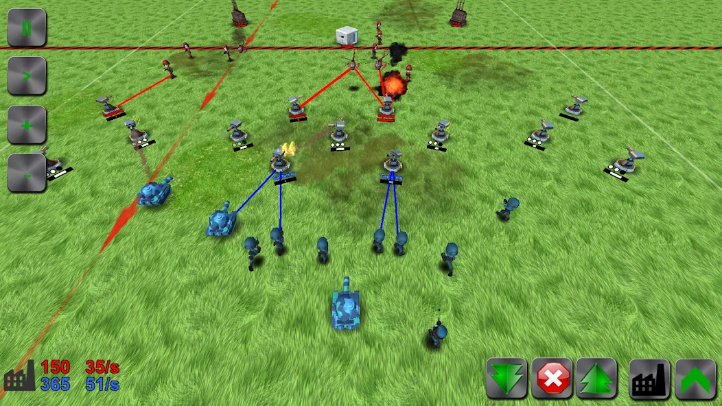WAR! Showdown [МОД: Меню, Бесконечные монеты и Открытые уровни] Screenshot 1