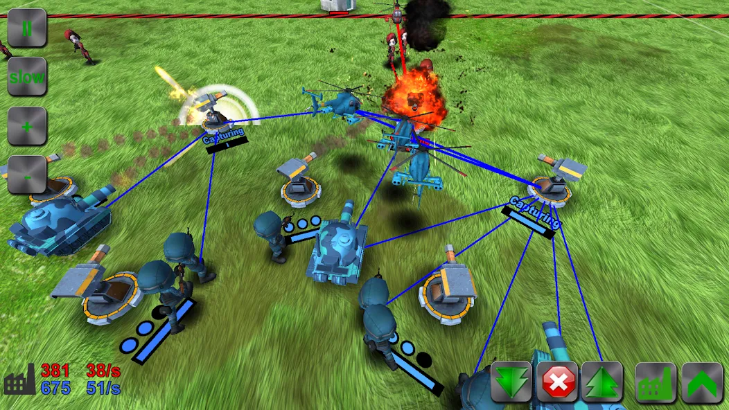 WAR! Showdown [МОД: Меню, Бесконечные монеты и Открытые уровни] Screenshot 3