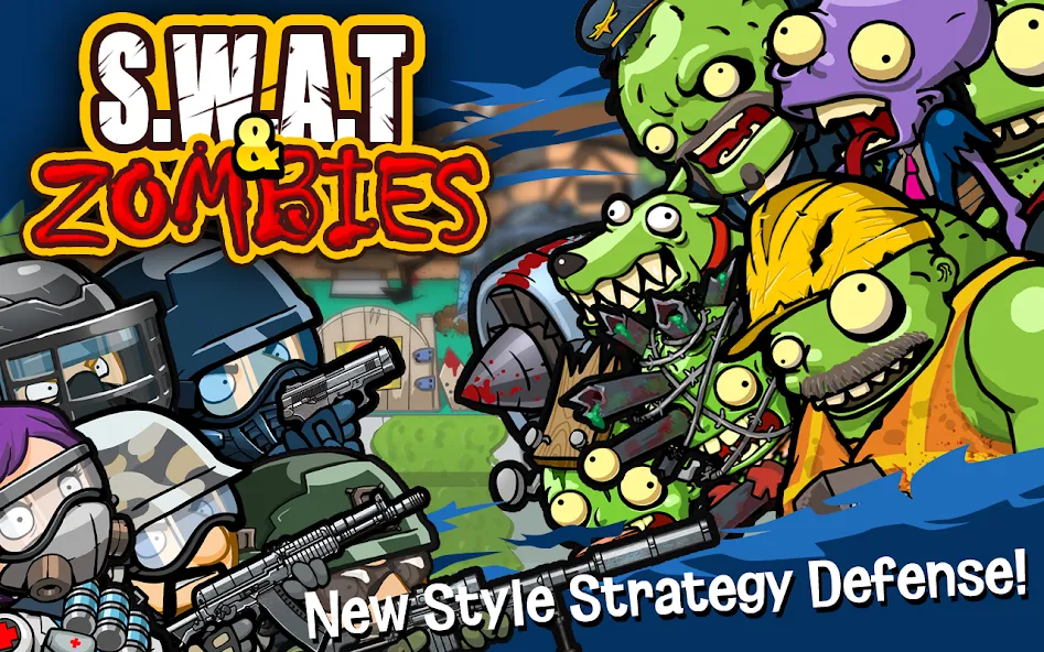 SWAT and Zombies Season 2 (СВАТ) [МОД: Деньги, Монеты и Меню MOD] Screenshot 1