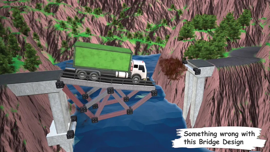 Bridgezz: Bridge Construction (Бриджзз) [МОД: Много монет, Открытые уровни и Мега MOD] Screenshot 5
