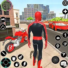 Скачать Flying Spider Rope Hero Fight (Флайинг Спайдер Роп Хиро Файт) [МОД: Много денег, Монет и Все открыто] | Взлом Flying Spider Rope Hero Fight на Андроид