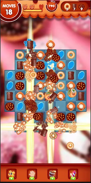 Candy Blast : candy love (Кэнди Бласт) [МОД: Меню, Бесконечные монеты и Открытые уровни] Screenshot 5