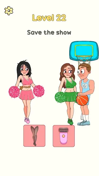 Impossible Date: Tricky Riddle (Импоссибл Дейт) [МОД: Деньги, Монеты и Меню MOD] Screenshot 1