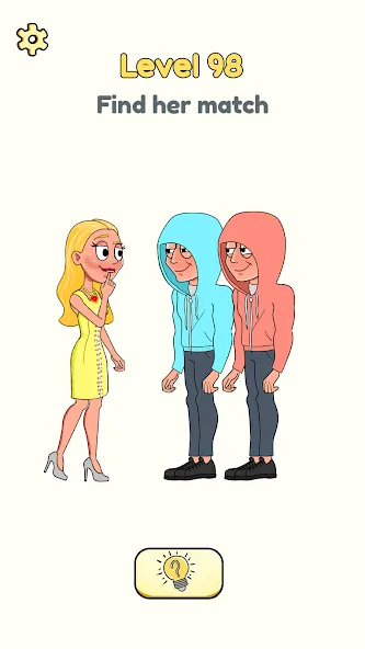 Impossible Date: Tricky Riddle (Импоссибл Дейт) [МОД: Деньги, Монеты и Меню MOD] Screenshot 5