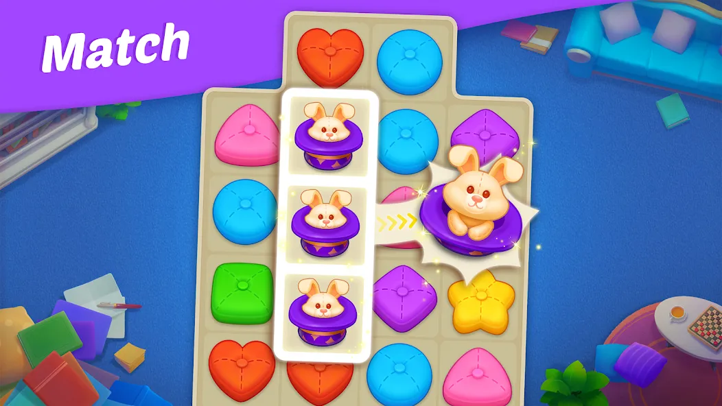 Matchington Mansion (Матчингтон Меншн) [МОД: Деньги, Монеты и Меню MOD] Screenshot 5