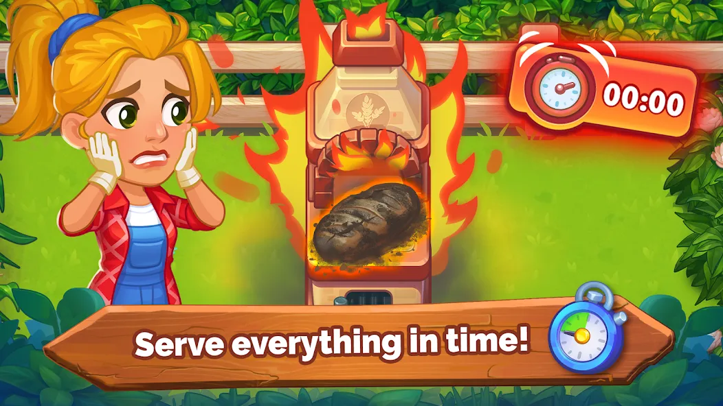 Farming Fever - Cooking game [МОД: Меню, Бесконечные монеты и Открытые уровни] Screenshot 3