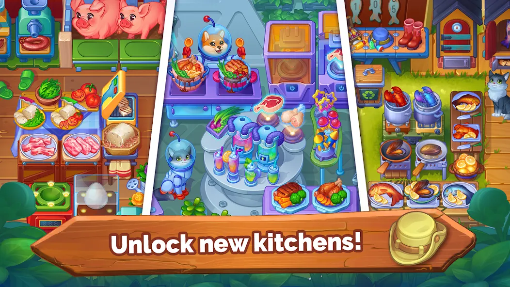 Farming Fever - Cooking game [МОД: Меню, Бесконечные монеты и Открытые уровни] Screenshot 5