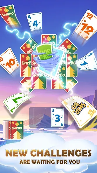 Skip-Bo (кип) [МОД: Много денег, Монет и Все открыто] Screenshot 3