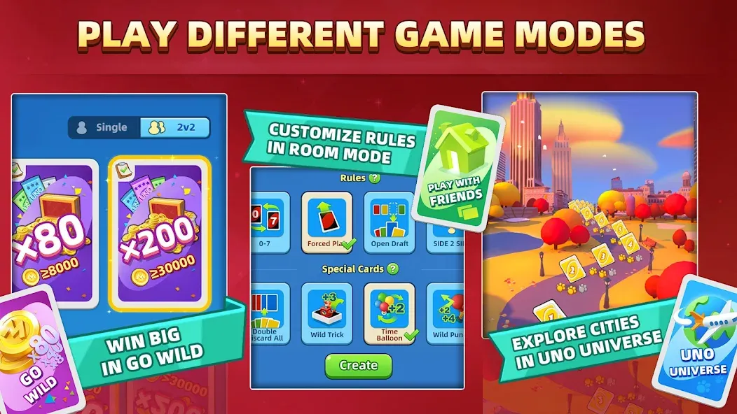 UNO!™ [МОД: Деньги, Монеты и Меню MOD] Screenshot 3