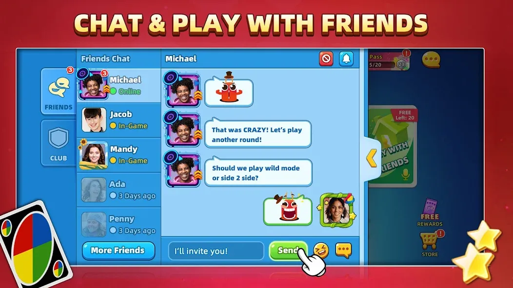 UNO!™ [МОД: Деньги, Монеты и Меню MOD] Screenshot 5