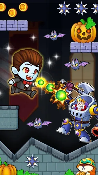 Super Matteo Adventure (упер Маттео Приключение) [МОД: Бесконечные деньги, Монеты и Мега MOD] Screenshot 3