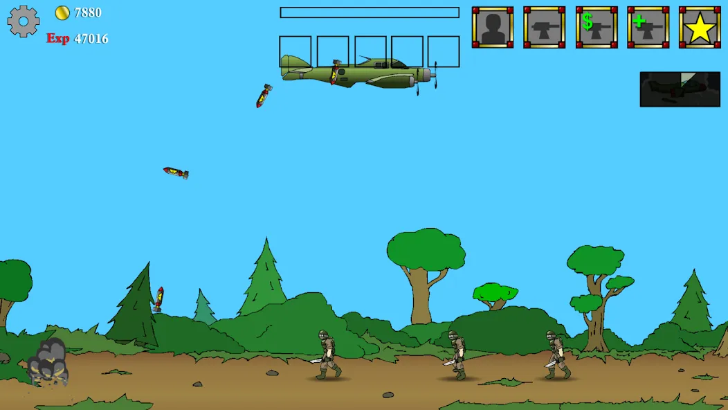 Age of War (Эйдж оф Вор) [МОД: Деньги, Монеты и Меню MOD] Screenshot 5