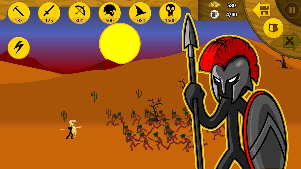 Stick War: Legacy (Стик Вар) [МОД: Все открыто, Дополнительные деньги и Меню MOD] Screenshot 1