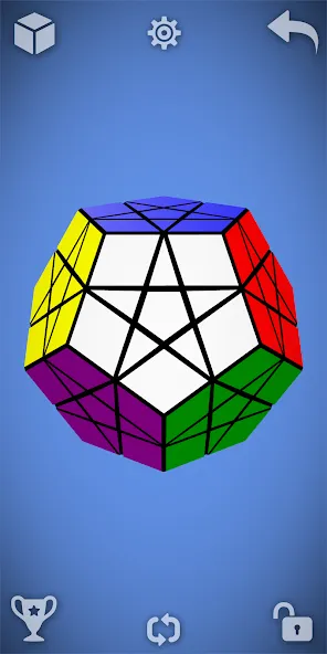 Magic Cube Rubik Puzzle 3D [МОД: Все открыто, Дополнительные деньги и Меню MOD] Screenshot 3