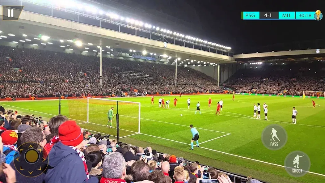 World football 2024 offline [МОД: Меню, Бесконечные монеты и Открытые уровни] Screenshot 2