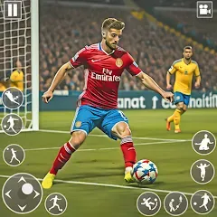 Скачать World football 2024 offline [МОД: Меню, Бесконечные монеты и Открытые уровни] | Взлом World football 2024 offline на Андроид