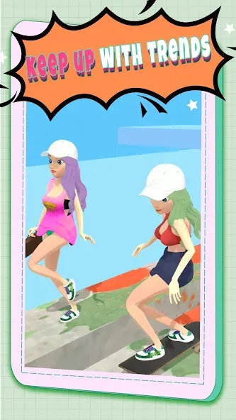 Fashion Battle - Catwalk Queen [МОД: Бесконечные деньги, Монеты и Мега MOD] Screenshot 1