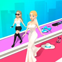 Скачать Fashion Battle - Catwalk Queen [МОД: Бесконечные деньги, Монеты и Мега MOD] | Взлом Fashion Battle - Catwalk Queen на Андроид