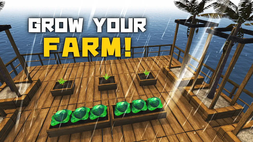 Survival & Craft: Multiplayer [МОД: Меню, Бесконечные монеты и Открытые уровни] Screenshot 4