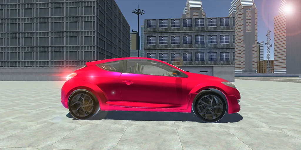 Megane Drift Simulator (Мегане Дрифт Симулятор) [МОД: Много денег, Монет и Все открыто] Screenshot 3
