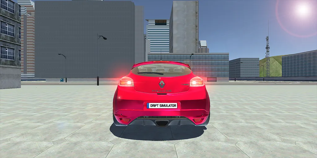 Megane Drift Simulator (Мегане Дрифт Симулятор) [МОД: Много денег, Монет и Все открыто] Screenshot 4