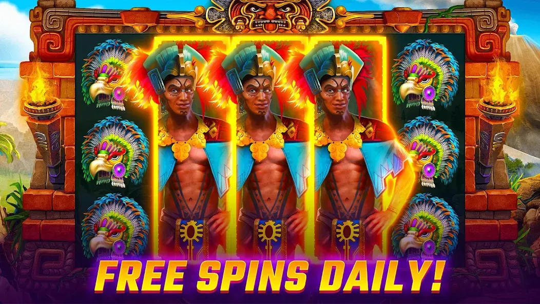 Slots WOW Casino Slot Machine (Слотс ВОУ) [МОД: Много монет, Открытые уровни и Мега MOD] Screenshot 3