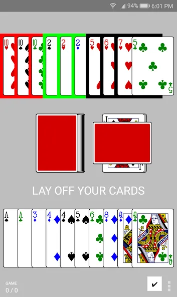 Gin Rummy (Джин Рамми) [МОД: Деньги, Монеты и Меню MOD] Screenshot 3