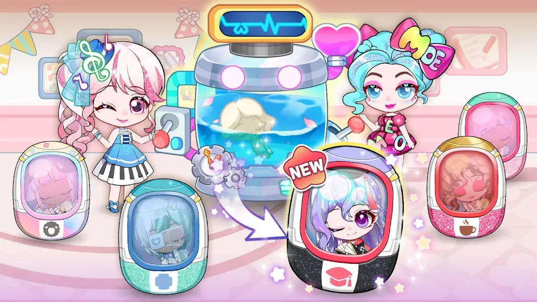 Chibi Doll: My School (Чиби Долл) [МОД: Много монет, Открытые уровни и Мега MOD] Screenshot 3