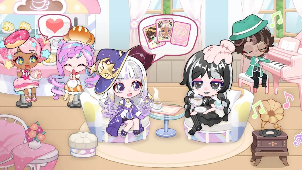 Chibi Doll: My School (Чиби Долл) [МОД: Много монет, Открытые уровни и Мега MOD] Screenshot 4