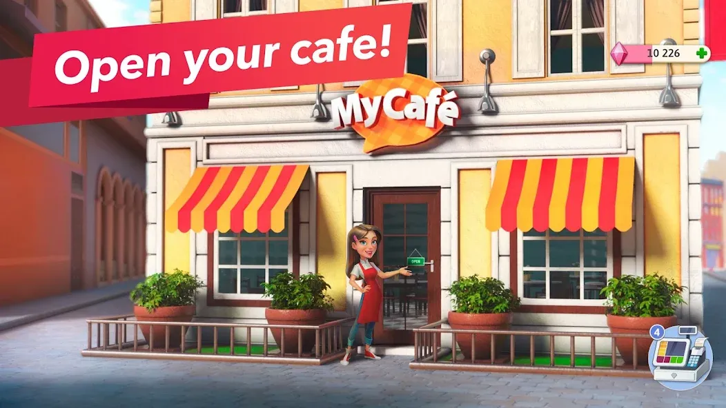 My Cafe — Restaurant Game [МОД: Много монет, Открытые уровни и Мега MOD] Screenshot 1