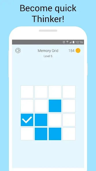 Memory Games: Brain Training [МОД: Меню, Бесконечные монеты и Открытые уровни] Screenshot 2