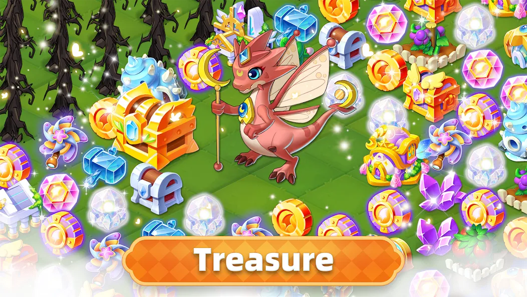 Merge Legends: Dragon Island (Мердж Легендс) [МОД: Бесконечные деньги, Монеты и Мега MOD] Screenshot 3
