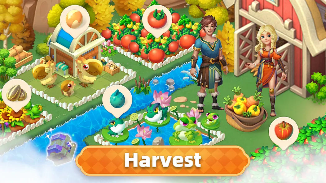 Merge Legends: Dragon Island (Мердж Легендс) [МОД: Бесконечные деньги, Монеты и Мега MOD] Screenshot 4