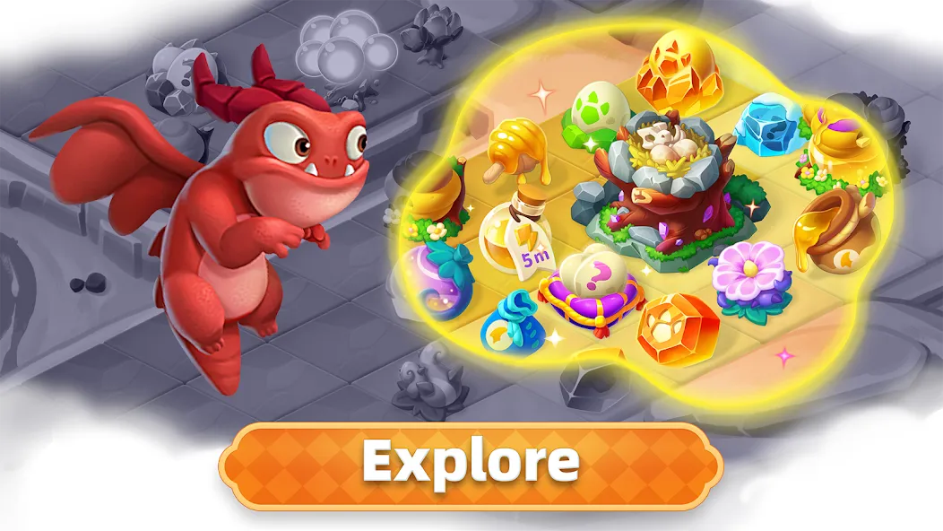 Merge Legends: Dragon Island (Мердж Легендс) [МОД: Бесконечные деньги, Монеты и Мега MOD] Screenshot 5