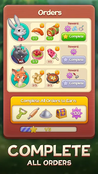 Merge Inn - Cafe Merge Game (Мердж Инн) [МОД: Много монет, Открытые уровни и Мега MOD] Screenshot 5