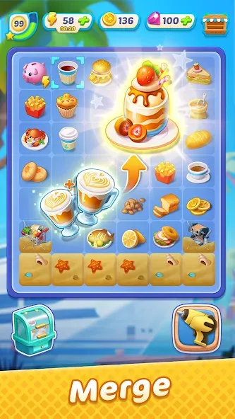 Gossip Harbor®: Merge & Story (Госсип Харбор) [МОД: Много денег, Монет и Все открыто] Screenshot 4