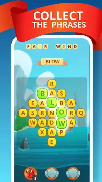 Word Treasure Hunt [МОД: Бесконечные деньги, Монеты и Мега MOD] Screenshot 2