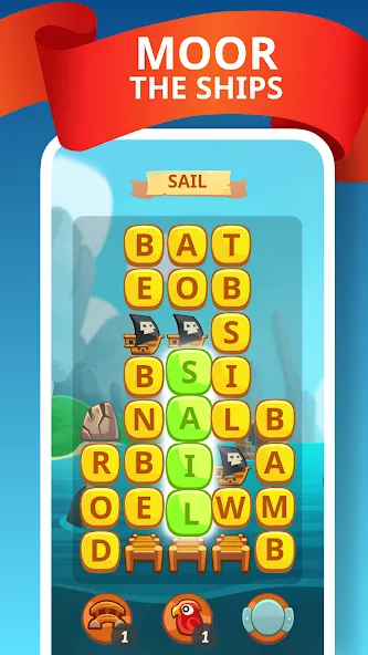 Word Treasure Hunt [МОД: Бесконечные деньги, Монеты и Мега MOD] Screenshot 3