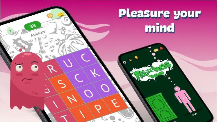 Fill The Words: Themes search [МОД: Много монет, Открытые уровни и Мега MOD] Screenshot 4