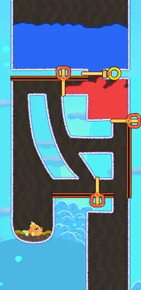 Save The Fish! [МОД: Много монет, Открытые уровни и Мега MOD] Screenshot 3