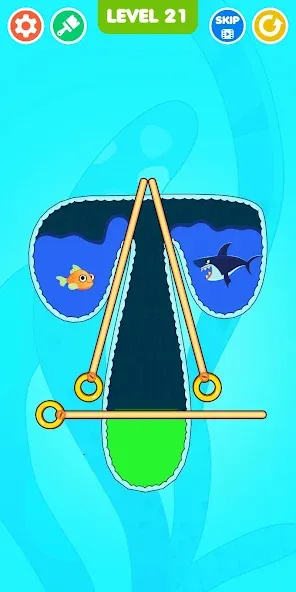 Save The Fish! [МОД: Много монет, Открытые уровни и Мега MOD] Screenshot 5