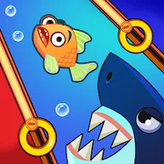 Скачать Save The Fish! [МОД: Много монет, Открытые уровни и Мега MOD] | Взлом Save The Fish! на Андроид