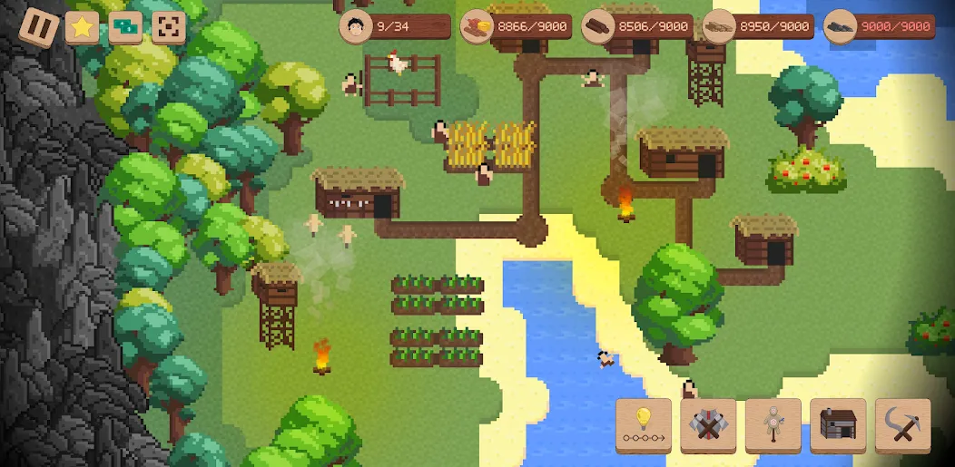 Your Land. WHAT?! [МОД: Меню, Бесконечные монеты и Открытые уровни] Screenshot 1