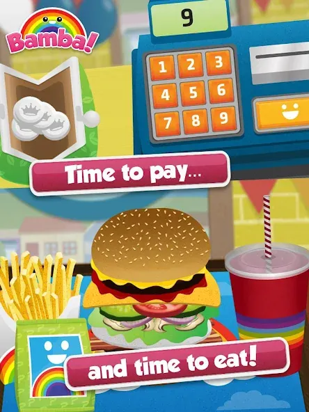 Bamba Burger (Бамба Бургер) [МОД: Бесконечные деньги, Монеты и Мега MOD] Screenshot 5