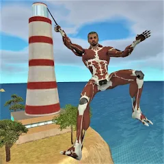 Скачать Rope Hero 3 (Роуп Хиро 3) [МОД: Все открыто, Дополнительные деньги и Меню MOD] | Взлом Rope Hero 3 на Андроид