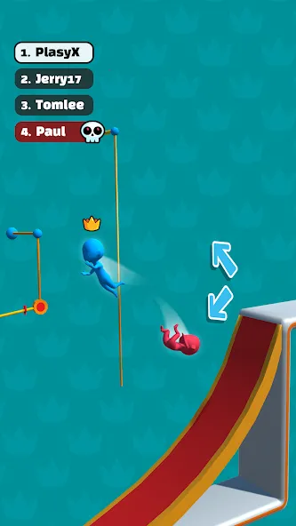 Run Race 3D — Fun Parkour Game (Ран Рейс 3Д) [МОД: Бесконечные деньги, Монеты и Мега MOD] Screenshot 3