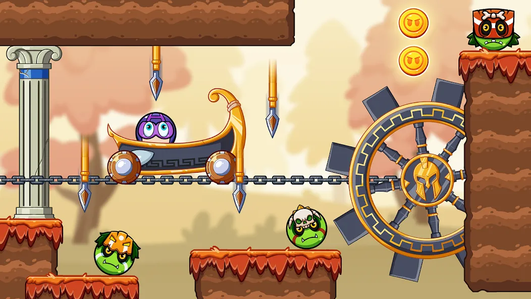 Ball V - Red Boss Challenge (Балл В) [МОД: Много денег, Монет и Все открыто] Screenshot 2
