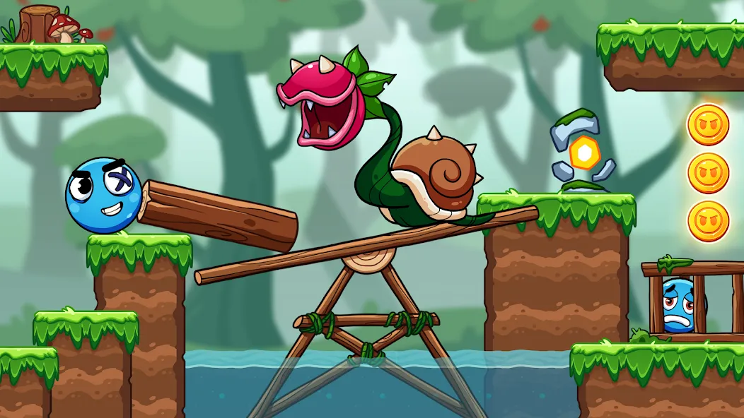 Ball V - Red Boss Challenge (Балл В) [МОД: Много денег, Монет и Все открыто] Screenshot 5