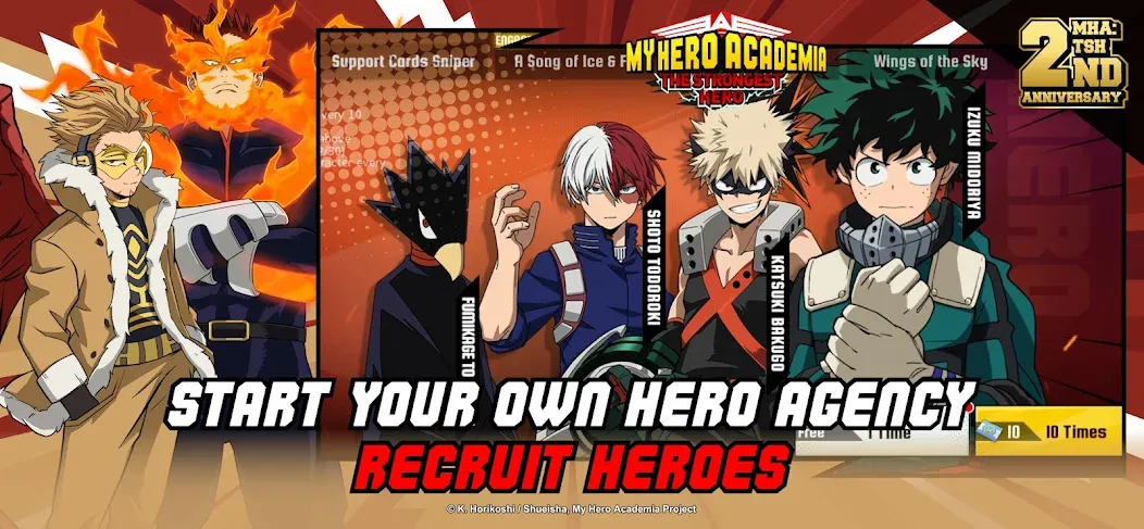 MHA:The Strongest Hero (Эмха) [МОД: Много денег, Монет и Все открыто] Screenshot 5